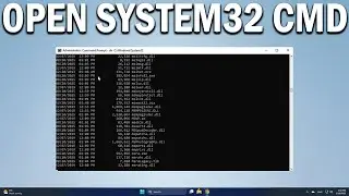 How To Open System32 In CMD Windows 11 or 10