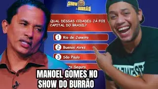 Manoel gomes usando 100% de sua capacidade cerebral no show do Burrão.