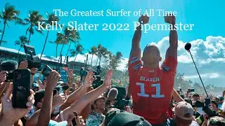 Kelly Slater -  2022 PipeMasters at age 50 - WSL Pipeline Pro in memory of Andy Irons