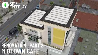 Midtown Cafe Renovation - Part 2 - Level 29 Cafe | Millenium Sims