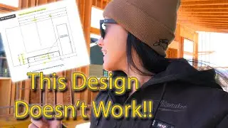 This Fireplace Didn't Fit!! Day In The Life - Home Builder