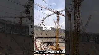 Talanta stadium roofing 2025 #nairobi #travel #jubileecityuganda #kenya #tworiversmall
