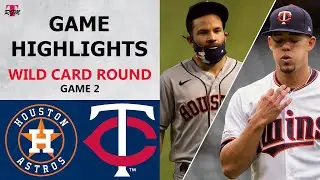 Houston Astros vs. Minnesota Twins Game 2 Highlights | Wild Card Round (2020)
