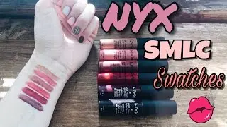 Nyx Soft Matte Lip Cream Swatches || Свотчи