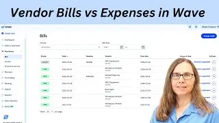 Entering Expenses in Wave: Vendor Bills vs Expenses