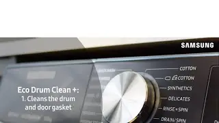 Samsung Washing Machine Eco Drum Clean + Explained
