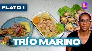 Plato 1: Ceviche de pescado, jalea mixta y conchitas a la parmesana | El Gran Chef Famosos
