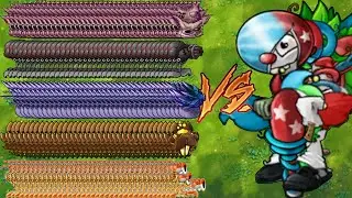 PVZ  FUSION  - Team 25 Plants Vs Team Zombies - which side wiil win ?