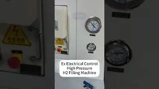 Ex Electrical Control High Pressure H2 Filling Machineflow#H2 #H2filling #highpressure