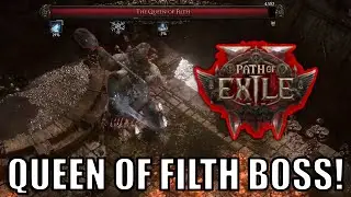 Queen of Filth Boss Fight! Path of Exile 2 Cold Acolyte Monk (PoE Gameplay Build Guide Tips)