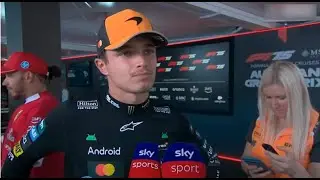 Lando Norris Reacts to Hard Racing with Oscar Piastri | F1 Austrian GP 2025 Interview