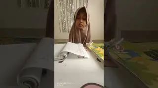 azza is learning how to sing in English,first time!
