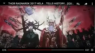 How hela broke thor hammer