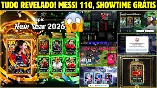MESSI 110 CHEGANDO! 😱 2 SHOW TIMES GRÁTIS, SUPER BOX, PRESENTE DE ANO NOVO, NOVIDADES EFOOTBALL 2026