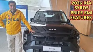 2026 Kia SYROS HTK OPT Walk arround Details Review | Price Features EMI Kia syros #APSCARNEWS