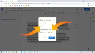 How to Change Line Spacing Google Docs
