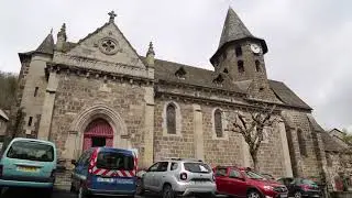 France Cantal Vic sur Cère City center / France Cantal Vic sur Cère Centre ville