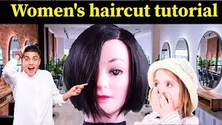 Women's Haircut tutorial