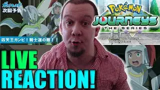ASH VS WIKSTROM!! ARMORED UP & INTENSITY OVER 9000!! Pok&eacute;mon Journeys Episode 56 LIVE Reaction!