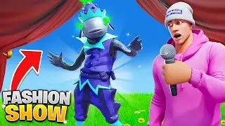 I joined a Fortnite Fashion Show as CHRISTMAS Skins!