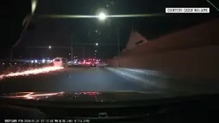 LVMPD: Suspect drove up to 80 mph, front tire lost in police chase, deadly crash