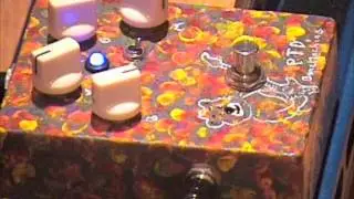 Paul Trombetta Design PTD Bone Machine Fuzz Pedal Guitar Demo