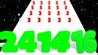 NUMBER MASTER 3DRUN 😨 Walkthrough Asmr 😨 Mobile Gameplay #satisfying
