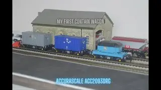 My first container wagons Tribute to the late Her Majesty