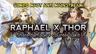 RAPHAEL & THOR, duet maut otw build!!! || Idle Legends : GOD SAGA
