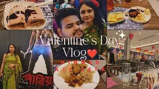 Valentine's Day Vlog❤️ #pariah movie watch ❤️ #fiesta New Market Dinner with Live Music ❤️ Romantic💗