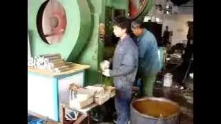 Bolts nuts heating making machine| Bolts head heating before forging | Induction heater