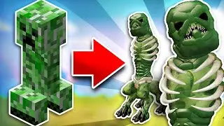 I Made a MINECRAFT CREEPER in SPORE!