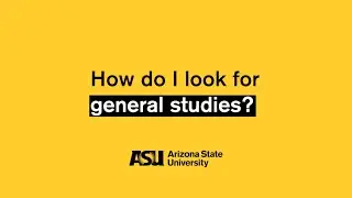 How do I find classes to meet general studies