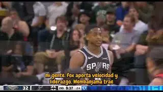 El NUEVO D&Uacute;O del Oeste: Wembanyama + Fox sorprenden a todos en su debut 🏀🔥