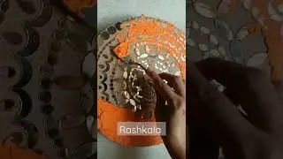 Mirror mosaic art | Lippan art | Tutorial for mirror wall decor