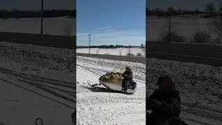 1972 Herters Husky Snowmobile at Hastings SnoMos Vintage Snowmobile Show
