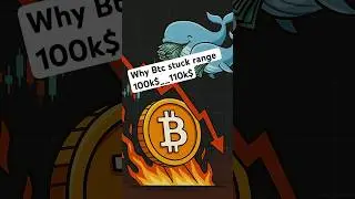 Why Btc stuck 100k$___110k$ range #trading #btc #cryptosignal #freesignal #cryptonews