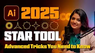 Illustrator 2025: Advanced Star Tool Tricks You Need to Know (Motif Design)|Star Tool|bicitro.com
