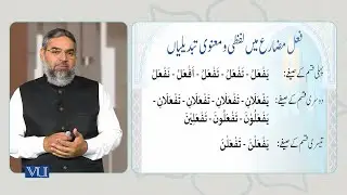 Lexical & Semantic Changes in the Present/Future Tense Verb | Arabic Quranic Text | ISL1151_Topic111