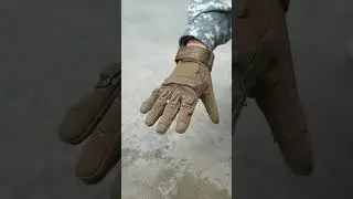 Seibertron S.O.L.A.G sports outdoor Tactical Gloves have Water resistant process on glove surface