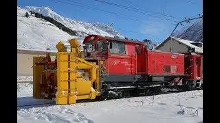 Winterdienst auf Schienen - Stahlkolosse auf eisigen Gleisen &ndash; Doku HD