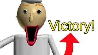 Finally Beating the Baldi's basics -3 Mod!