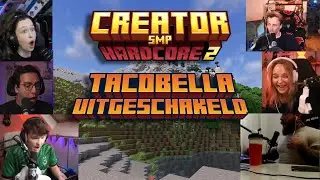 Streamers Reageren Op De Death Van TacoBella In Creator SMP Hardcore S2
