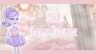 MSP Daily Routine