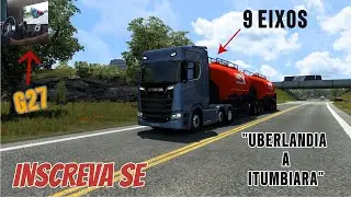 SCANIA 520S no BITREM 9 EIXOS - EURO TRUCK SIMULATOR 2 