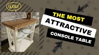 Pine console/bookcase | Rustic Furniture Outlet