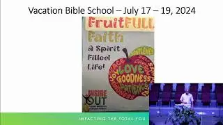 Pastor Hendricks recap at Hampton University Ministers Conference - Morning Service - June 23, 2024