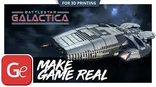 Battlestar Galactica 3D Printing Model | Make Game Real