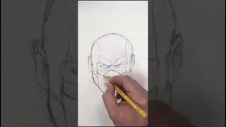 Captain America Drawing - A pencil and marker art demonstration #shorts #captainamerica #art
