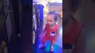 funny baby reaction on the toniland play  zone #shortsvideo#video #youtube